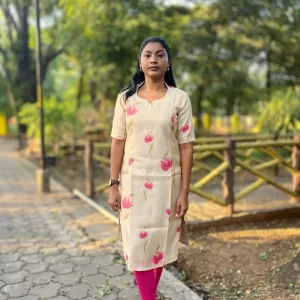 Ziva Lotus Kurti