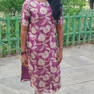 Ziv flower print kurti