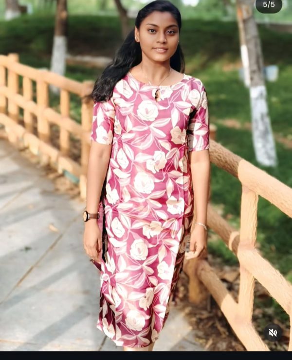 Ziva Flower Kurti - Image 4