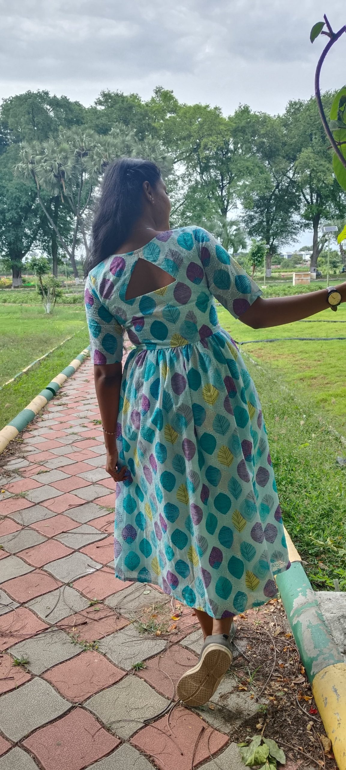 Aliza Hakoba Maxi Blue - Image 6