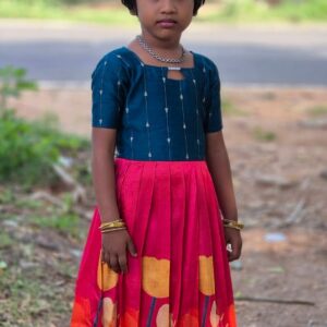 Kids Floral Printed Frock